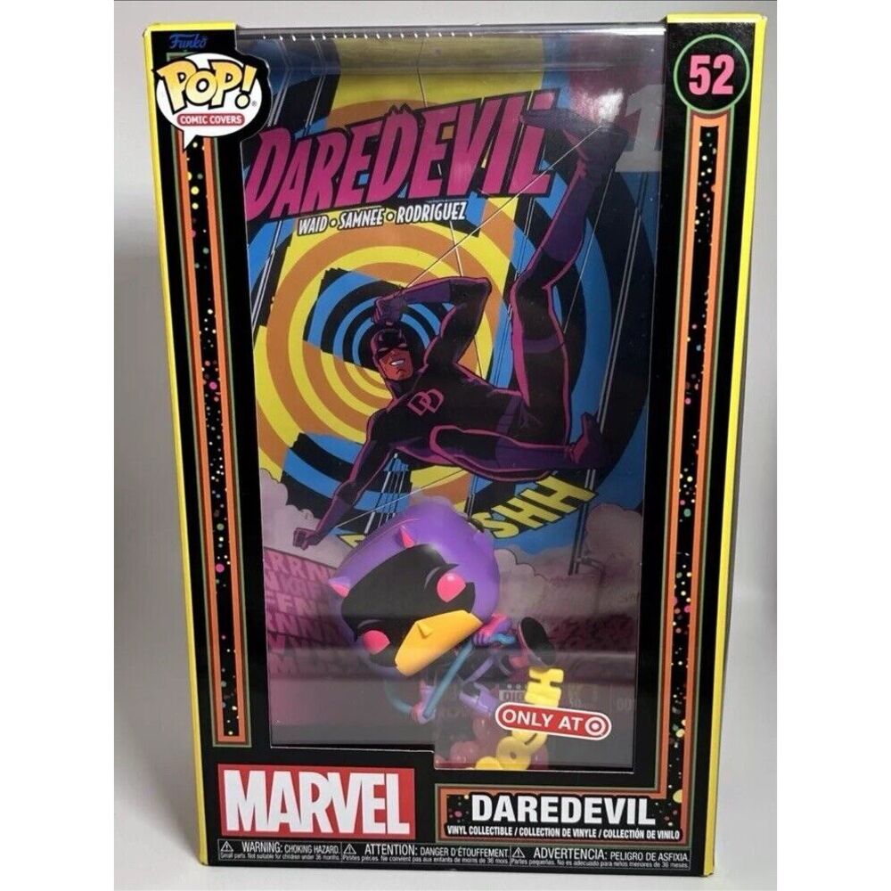 Funko POP! Comic Cover: Marvel Daredevil #220 Vinyl Figure – Exclusive & Rare!